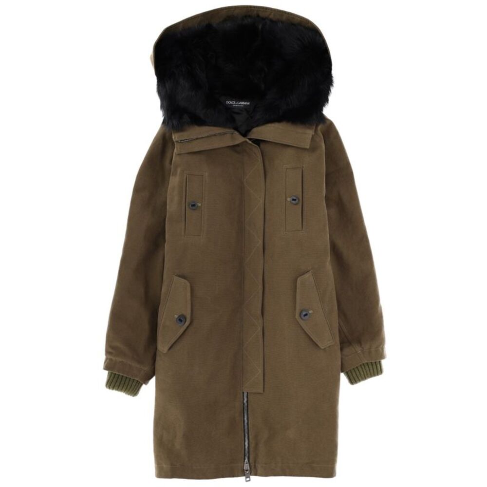 Dolce & Gabbana Women Cotton Parka